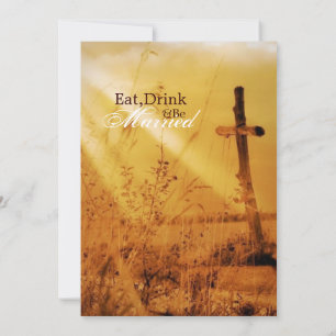 Convites Janto de Ensaio de Casamentos Cruzados do Vintage