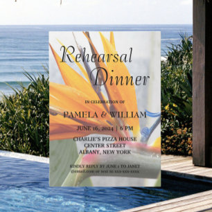 Convites Janto de ensaio de casamentos de Paraíso