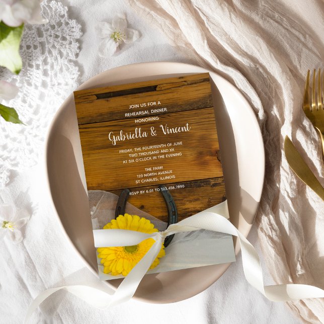 Convites Janto de ensaio de ferradura amarela ocidental (Criador carregado)