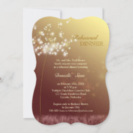 Convites Janto de ensaio de Glam Wedding de outono