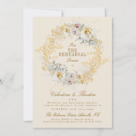 Convites janto de ensaio de lavagem botânica do ouro