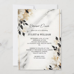 Convites Janto de ensaio de mármore rochoso empilhado de tr