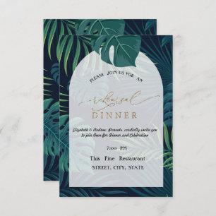 Convites Janto de ensaio de palmeiras exóticas