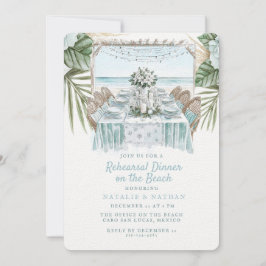 Convites Janto de ensaio de praia | Casamento no inverno