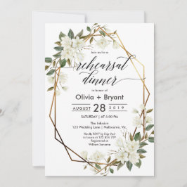 Convites Janto de ensaio de quadro geométrico em ouro da Ma