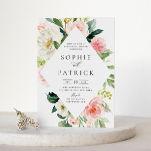 Convites Janto de ensaio de quadros flexíveis de Primavera 