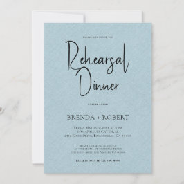 Convites Janto de ensaio de Script Preto Simples de Roupa A