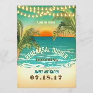 Convites Janto de ensaio de Sunset Beach 2