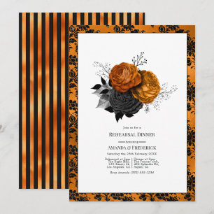 Convites Janto de ensaio do Halloween gótico