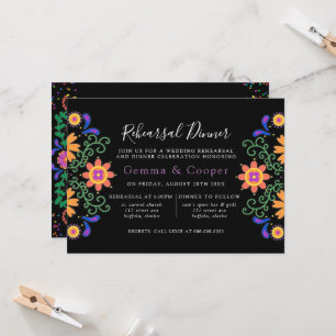 Convites Janto de ensaio Fiesta Mexicano Florals