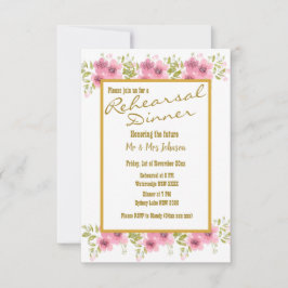 Convites Janto de Ensaio Floral com Anemone Rosa-Vidro