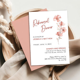 Convites Janto de Ensaio Floral de Coral de Escritura