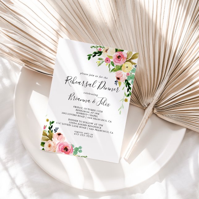 Convites Janto de Ensaio Floral do outono, Coloração tropic (Criador carregado)