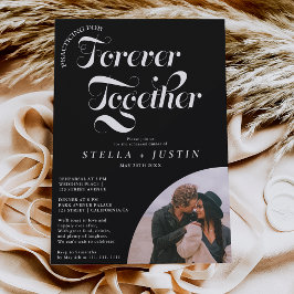 Convites janto de ensaio fotográfico branco retrô para semp