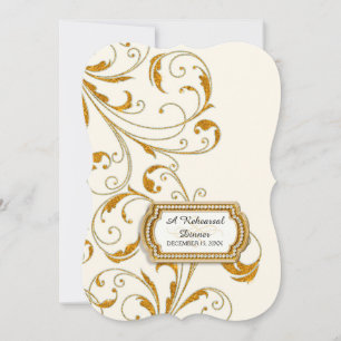 Convites Janto de ensaio, Glam Old Hollywood Regence