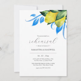 Convites Janto de ensaio mediterrânico de Lemon