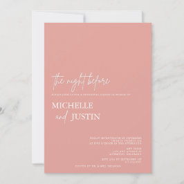 Convites Janto de ensaio minimalista moderno Invita