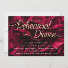 Convites Janto de Ensaio Mínimo da Burgundy do Júri Chic