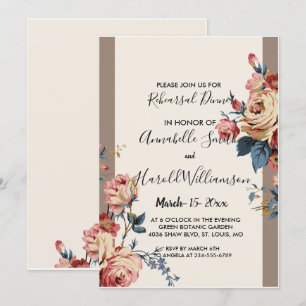 Convites Janto de ensaio querido