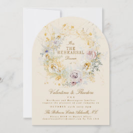 Convites janto de ensaio romântico da coroa ouro