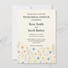 Convites Janto de Ensaio Romântico de Casamento de Flores S