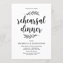 Convites Janto de Ensaio Russo, Preto, Casamento