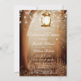 Convites Janto de Ensaio Rustic Country String Lights