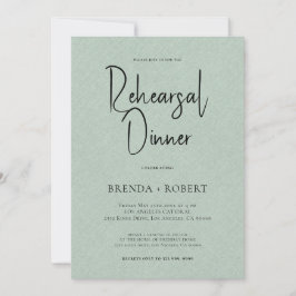 Convites Janto de Ensaio Simples de Script Branco de Linha 