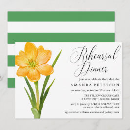 Convites Janto de ensaio Trendy Flower YELLOW CROCUS