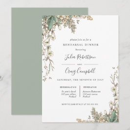 Convites Janto de ensaio Whimsical Linda e Pequena Flores