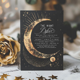 Convites Janto de Ensaios da Noite Celestial das Estrelas