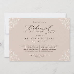 Convites Janto de Ensaios de Casamento de Champanhe Elegant