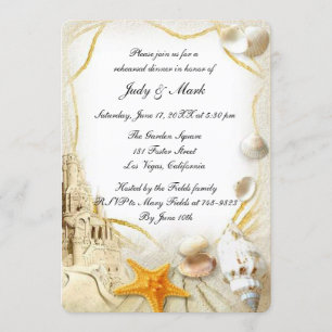 Convites Janto de Ensaios de Casamento do Castelo de Praia