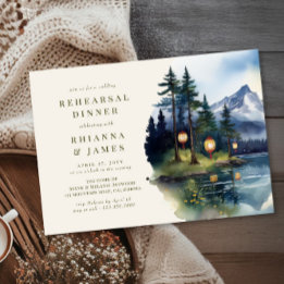 Convites Janto de Ensaios de Casamento do Lago Twilight