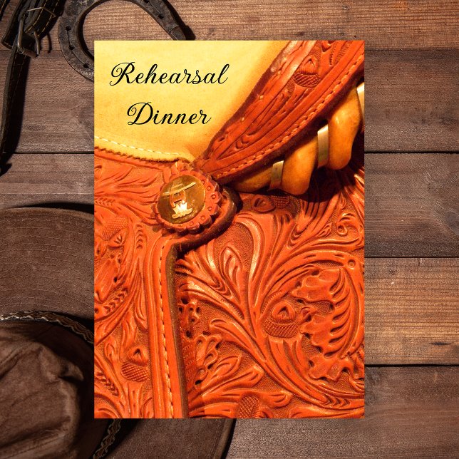 Convites Janto de Ensaios de Casamento no País de Saddle Oc (Criador carregado)