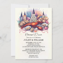 Convites Janto de Ensaios do Beach Ocean Summer New Orleans