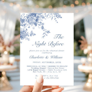 Convites Janto de Ensaios do Jardim Azul Vitoriano Francês