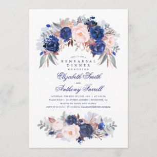 Convites Janto de Ensaios Floral Elegante e Moderno do mari
