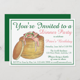 Convites Janto de lavagantes de Newburg Nova Iorque