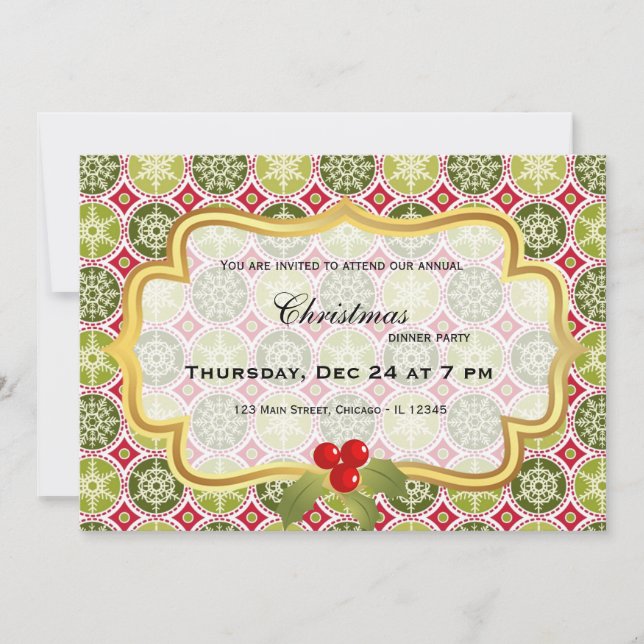 Convites Janto de Natal (Frente)