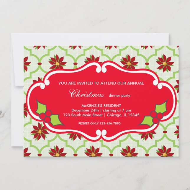Convites Janto de Natal (Frente)