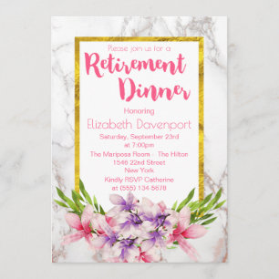 Convites Janto de Reforma das Magolias Rosa e Roxo