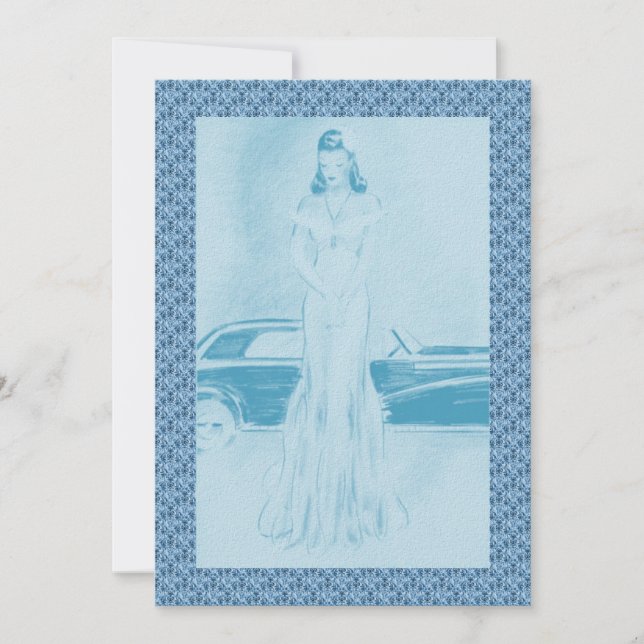 Convites Janto e dança dos anos 40 (Frente)