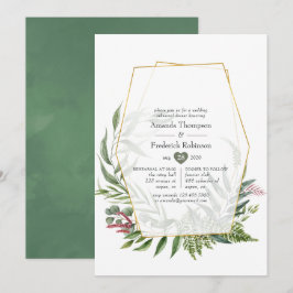 Convites Janto Geométrico de Herbário Florestal