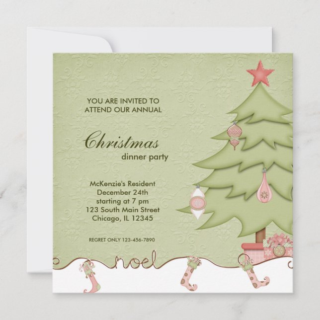 Convites Janto Noel Natal (Frente)