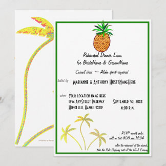 Convites Janto Pineapple Luau