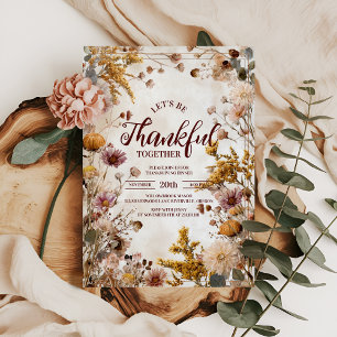 Convites Janto Rustic Autumn Meadow Thankmaking