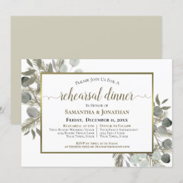 Convites Janto Rustic Eucalyptus & Pine Wedding