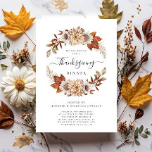 Janto Rustic Fall Floral Thankmaking