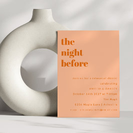 Convites Janto Simples de Ensaio de Pessegueira Mínima Negr